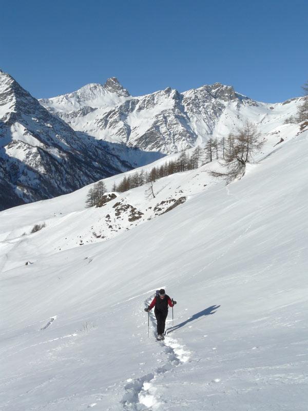 in salita