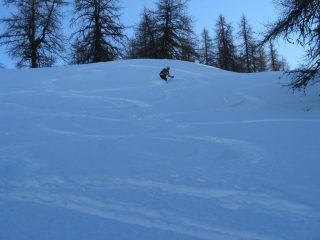 Simona in discesa