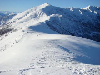 da cima Mares, tutta la dorsale per il Soglio