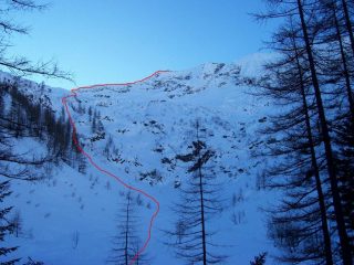 Traccia del percorso