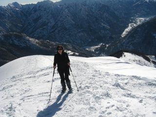 a pochi metri dalla vetta