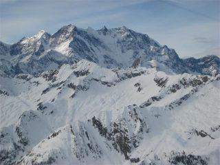 Il Monte Rosa dalla cima