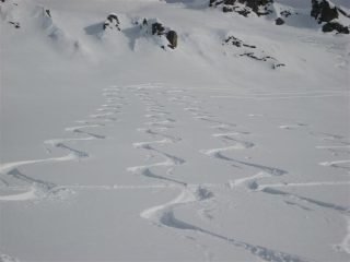 I fantastici pendii della parte alta
