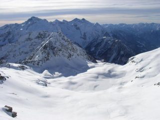 panorama verso i laghi di estoul