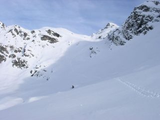 pendio di discesa 