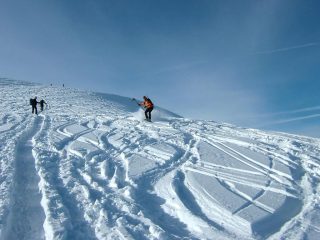 salendo itinerario già segnato