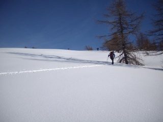 parte alta della salita