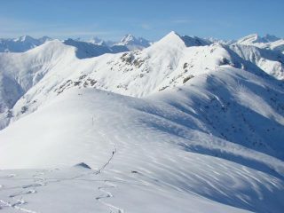 dorsale verso l'Uia