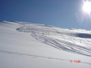 Pendio di discesa