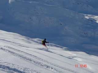 Scivolando a valle