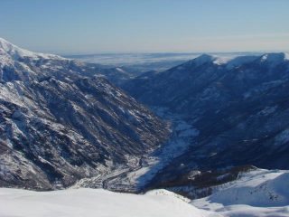 l'imbocco della valle Orco