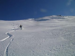 Mitici e dimenticati pendii verso Richiaglio...