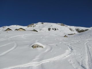 Le baite a quota 2000.