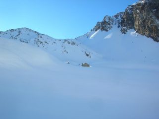 Alpe la Tsa (2317m) nell' alta Comba di Verdona.