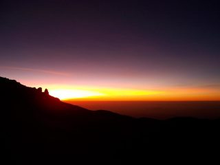 Un'alba incredibile!