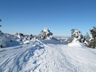 Nei pressi del Rifugio Argentea