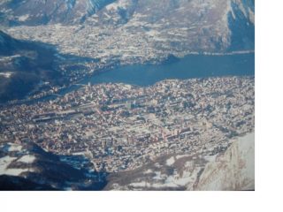 Lecco e il lago dal Resegone...
