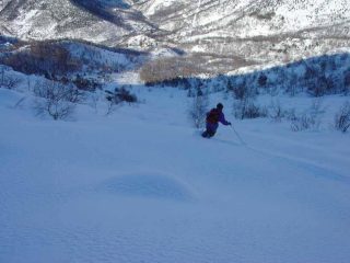 Discesa verso la Giachinera