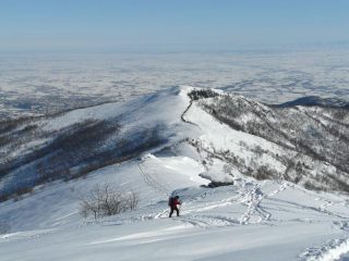 il crestone di salita