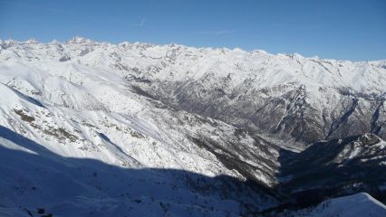vista sulla valle dell'orco