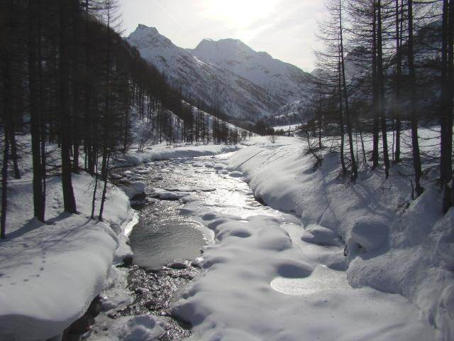 La Dora di Rhemes sopra Buil