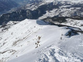 tratto finale della cresta