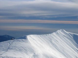La cresta del Cugno dell'Alpet....
