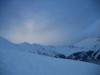 Uno sguardo verso il colle della Roussa.....