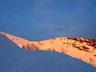 Luci dell'alba in salita.....