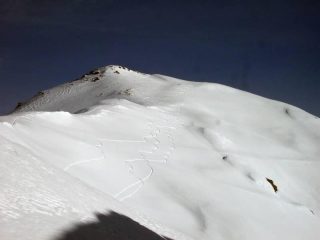 tracce eloquenti dalla cima