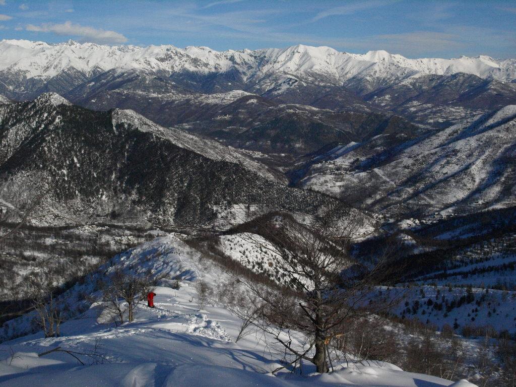 La dorsale di salita