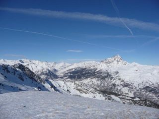 in cima