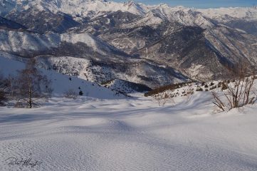 terreno ancora vergine.. e pensare che d'estate è un'immane pietraia!!