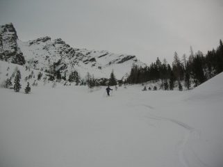 Nel basso Vallone di Orsiére.