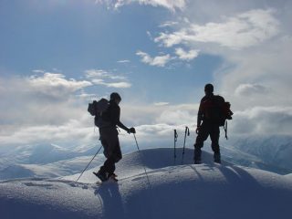 sere e beppe su una delle 