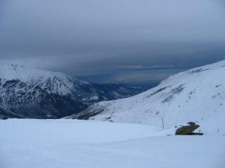 Un pò di panorama verso il fondovalle.....