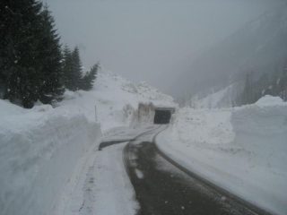 maxi-valanga sul paravalanghe di Carcoforo