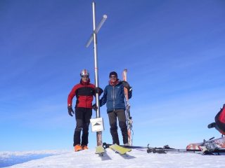 Io e Aldo in punta