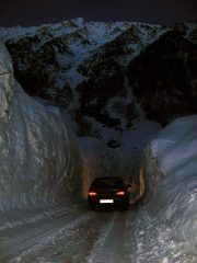 A prali c'è un pò di neve!