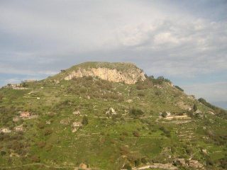 vista dal borgo di Castelmola