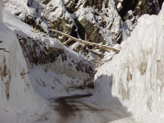 Spaventosa valanga prima di arrivare al Preit...