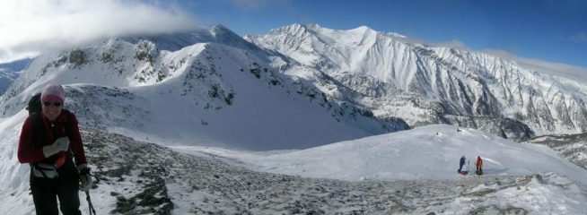 Panorama dalla Punta Chiarlea al Monte Selletta