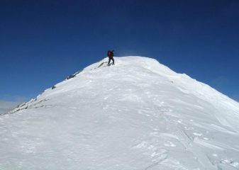 Cresta finale e cima