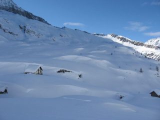 Il Rifugio e la Costiera dell'Uja