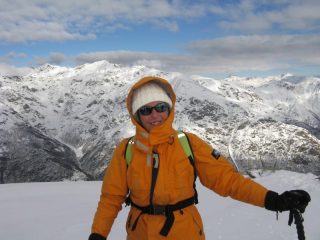 ...Paola in punta al Lion...
