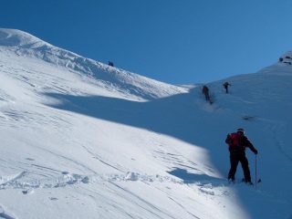 l'uscita al colletto