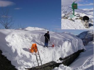 2009 = eccezionali nevicate! e... Diana...