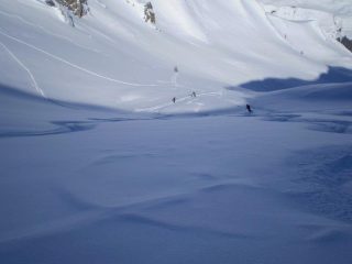 Discesa dal Viribianc