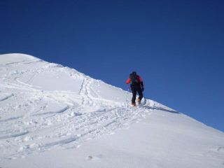 Sulla punta del Viridio