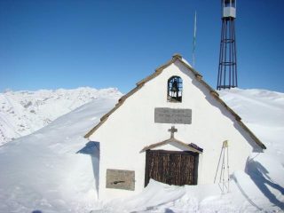 la cima del monte Camino